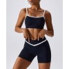 Жіночий комплект Top + Shorts model 194 (Nero) Жіночий комплект Top + Shorts model 194 (Nero)